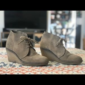 J Crew MacAlister wedge booties